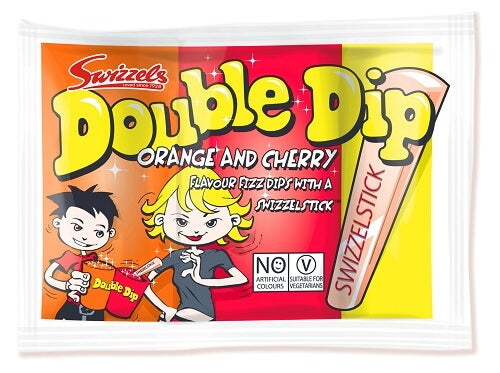 MJ's Swizzles Double Dip Orange and Cherry