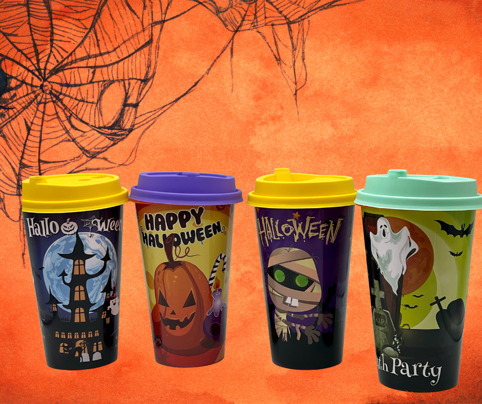 MJs Halloween novelty party cups